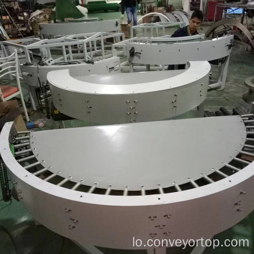 180 Degree Turning Curve Belt Conveyor Systems